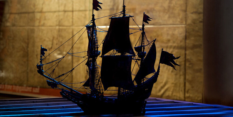 The sailing ship. Courtesy of The Vasa Museum 