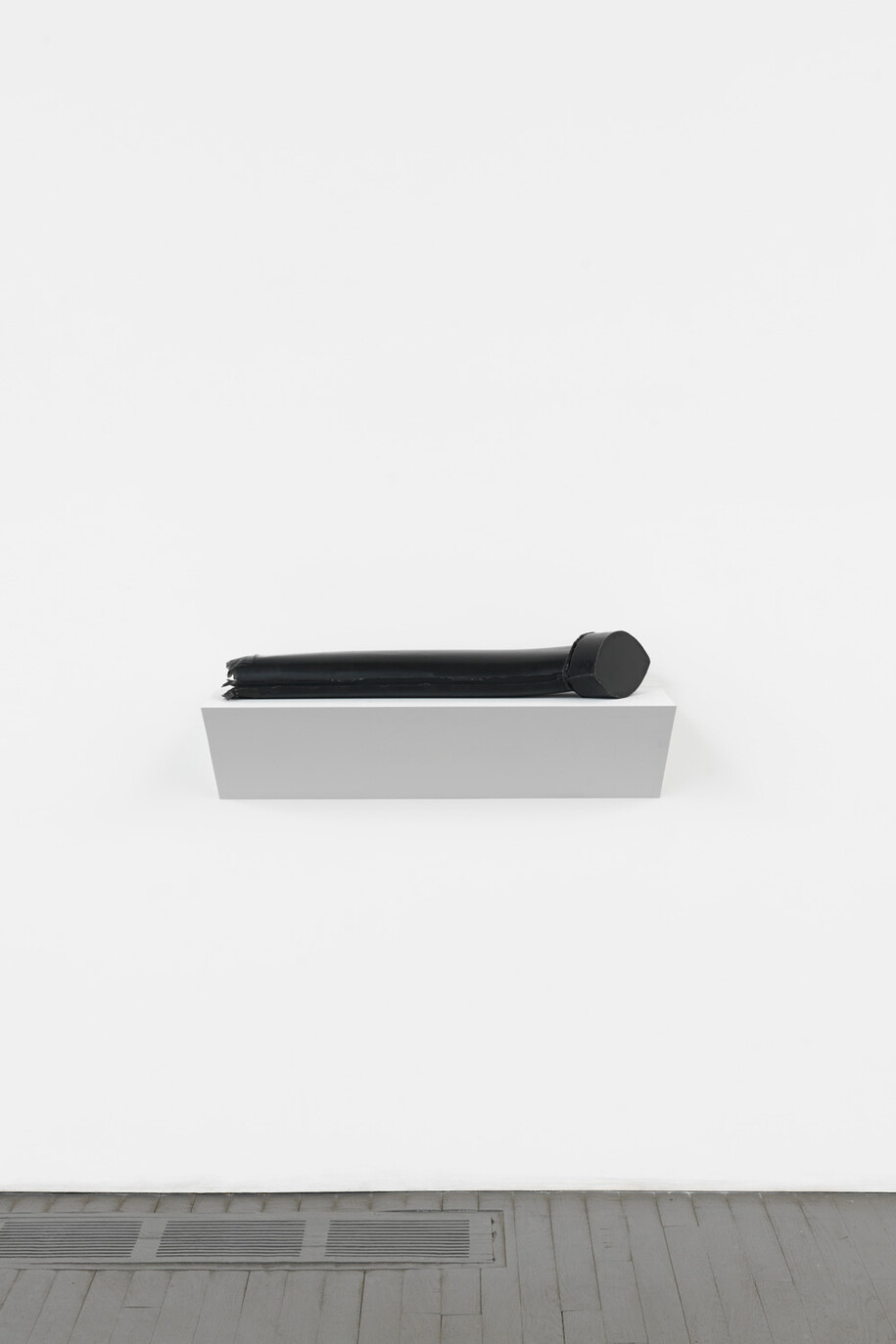 Harry Dodge, Butter Horse, 2015, Cast silicone, 7 x 27.5 x 10 inches, 17.8 x 69.9 x 25.4 cm