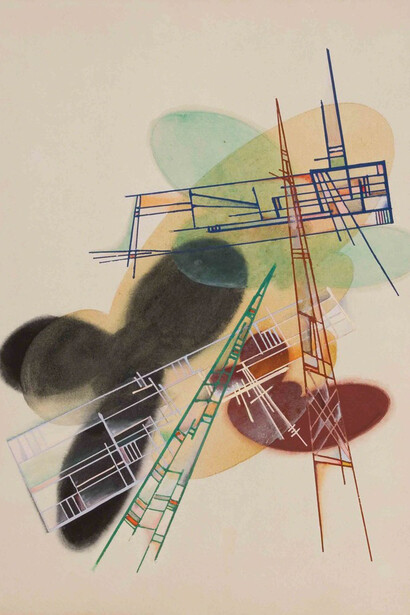 Yakov Chernikhov 1889-1951. Courtesy of Alon Zakaim Fine Art