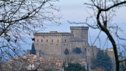 Soriano nel Cimino is strategically located on one side next to the forest of the Cimini mountains