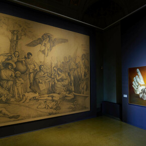 Carlo Maria Mariani, Arte beyond time, vista della mostra. Per gentile concessione delle Gallerie degli Uffizi