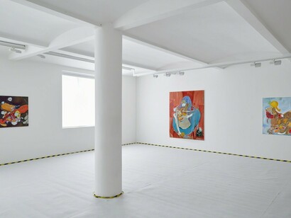 Stefanie Heinze, Exhibition view. Courtesy of Pippy Houldsworth Gallery