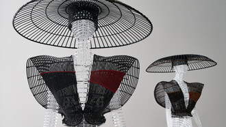 "MIYAKE ISSEY EXHIBITION: The Work of Miyake Issey", installation view at the National Art Center, Tokyo, Photo: Masaya Yoshimura