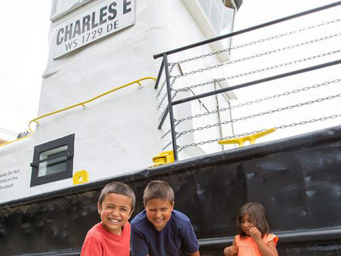 The Missisipi River. Courtesy of Science Museum of Minnesota