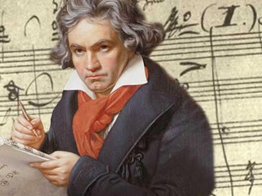 Joseph Karl Stieler. Retrato de Ludwig van Beethoven. 1820