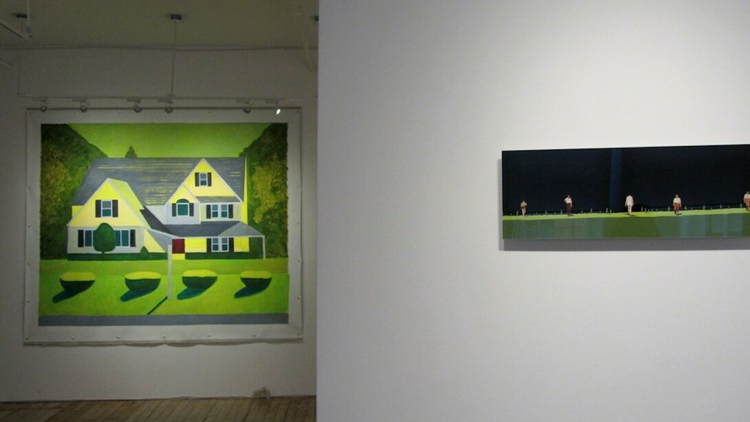 Peripheral Visions, Exhibition view.Courtesy of Carter Burden Gallery 