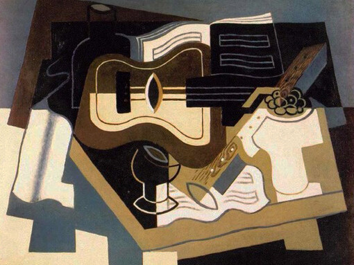 Juan Gris, Guitar and clarinet, 1920