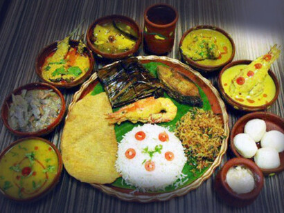An Assamese Thali
