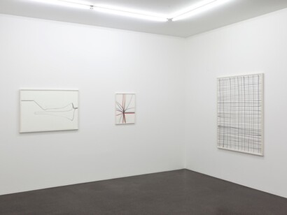 Silvia Bächli & Florian Seidel, Exhibition view. Courtesy of Barbara Gross Galerie