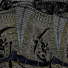 Glen Mackie and Daniel O’Shane. Courtesy of Art Gallery of NSW