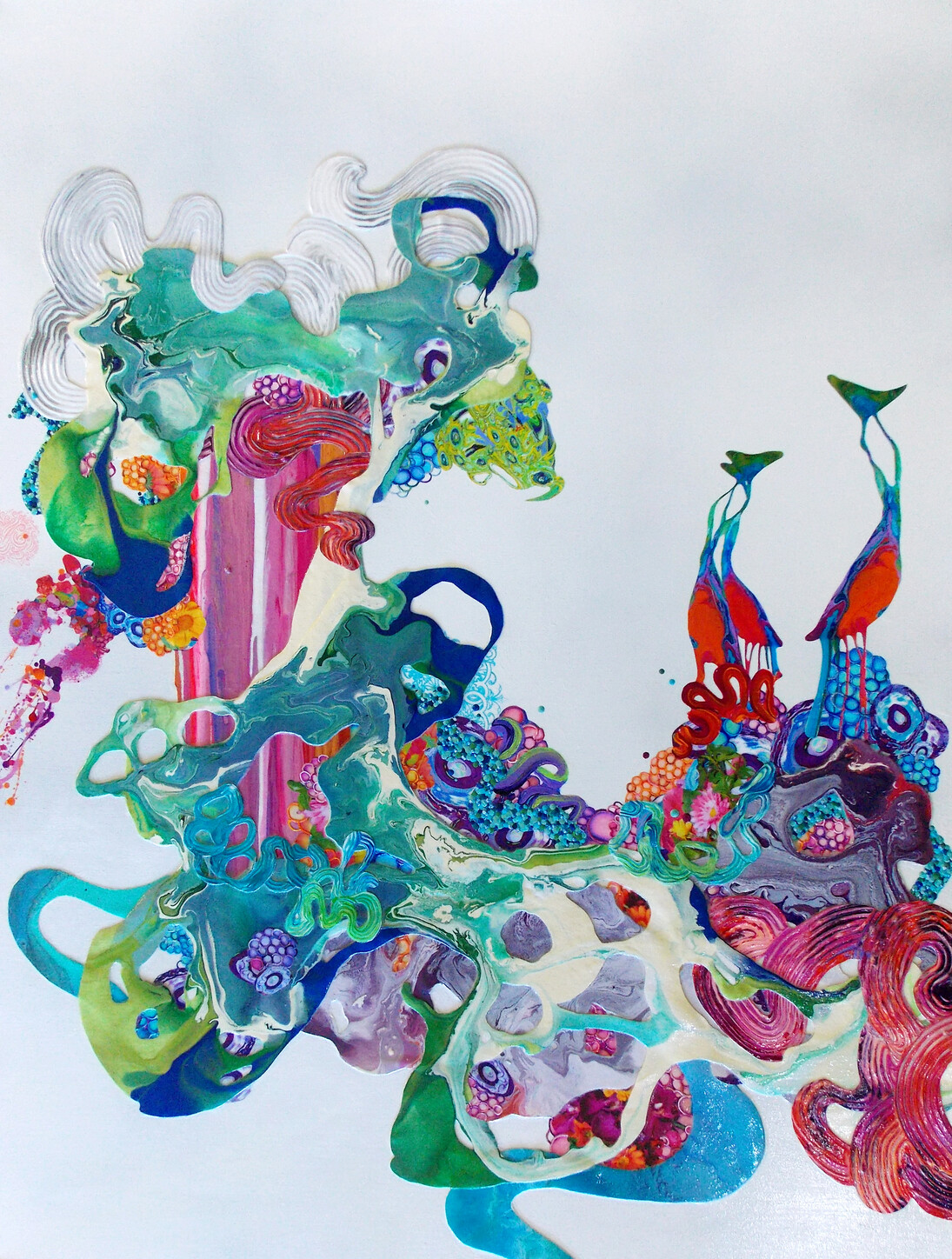 A walk through wonderland 36x48.