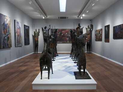 Iberê Camargo & Francisco Stockinger. Courtesy of Galeria Frente