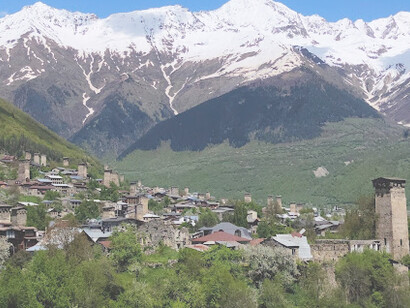 Mestia (Georgian: მესტია IPA: [mestʼia]) is a highland townlet (daba) in northwest Georgia