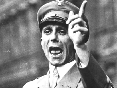Joseph Goebbels (1897-1945), ministro de Propaganda del Tercer Reich