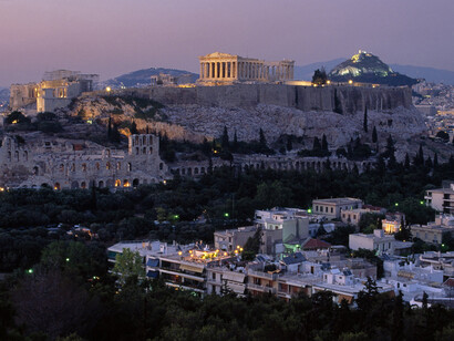 The Acropolis by night