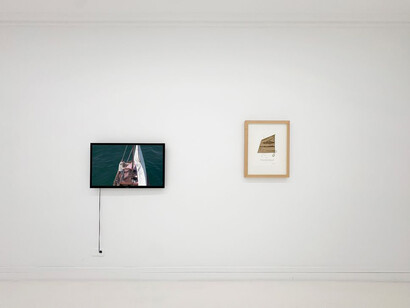 Alberto Baraya, Journey to Galicia, exhibition view. Courtesy of Fernando Pradilla Gallery