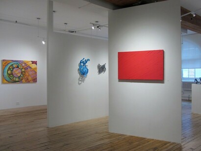 Examining Movement & Gestures, Exhibition view. Courtesy of Carter Burden Gallery
