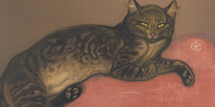 Steinlen. Courtesy of VMFA