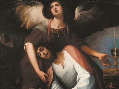 Jacopo Ligozzi, Cristo nell’orto degli olivi, 1622, olio su tela, Firenze, Galleria Palatina