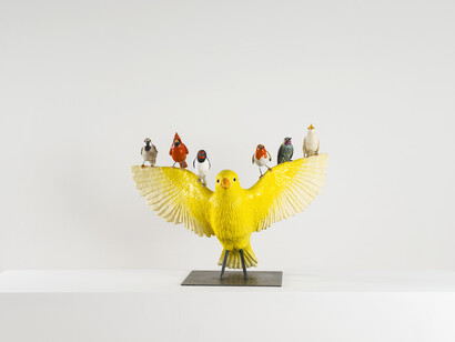 Canary, 2016, Glazed ceramic 50 x 65 x 36 cm
