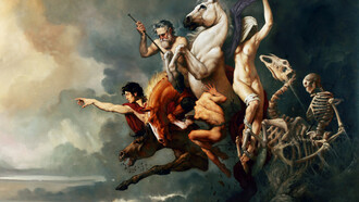 Roberto Ferri, I cavalieri del'Apocalisse