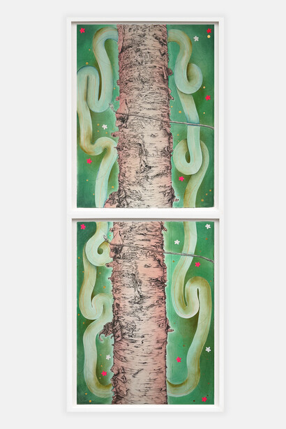 Kiki Gaffney, When night falls, 2025. Courtesy of Pentimenti 