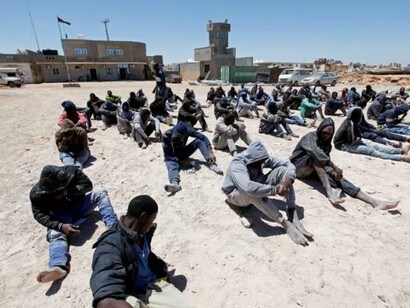 Refugiados atrapados en Libia