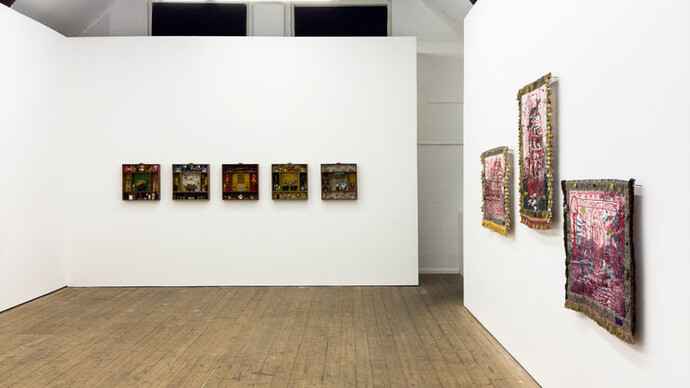 Cian Dayrit, A country, a body, exhibition view. Courtesy of Copperfield Gallery