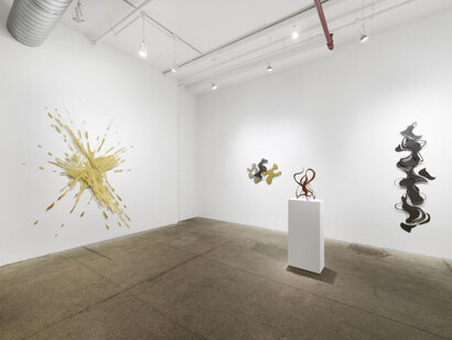 Andreas Kocks, Keep your eyes open, exhibition view. Courtesy of Winston Wächter Fine Art