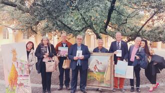 Dr. Mario Raso en la presentación de su libro 'Babele 108 Aforismi'