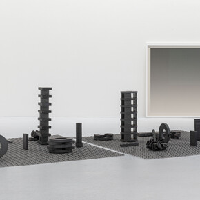 Exhibition View, ROMs, lou jaworski and michael venezia, 2020. Photos: Dirk Tacke