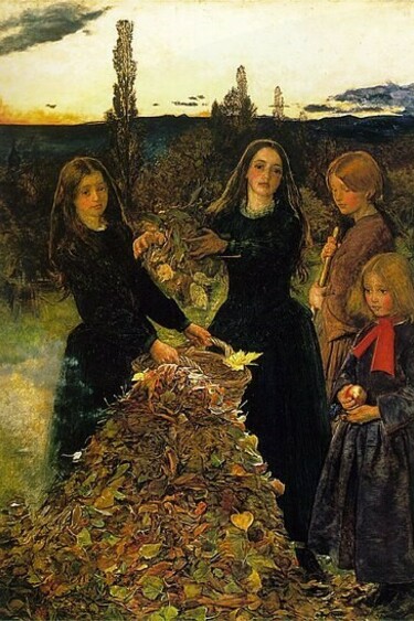 John Everett Millais, Autumn Leaves (1856)