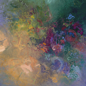 Sigrid Burton "Acceleration" (#119M-7) 30 x 40 inches, oil on linen, 2019