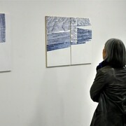 Marjorie Welish, Exhibition view. Courtesy of Art 3 gallery