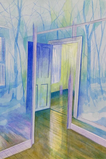Bekka Teerlink, Through, not around (detail), 2026. Courtesy of Kingston Gallery