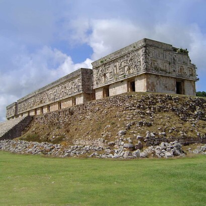 Uxmal (Messico). Zona archeologica