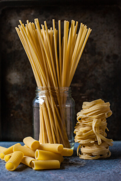Tipi alternativi di pasta vegana