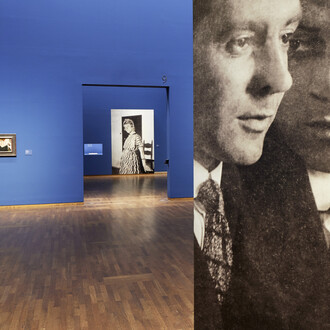 Changing times. Egon Schiele's last years 1914–1918, exhibition view. Courtesy of Leopold Museum