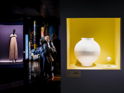 K-Beauty. Beauté coréenne, histoire d’un phénomène, vue d'exposition. Avec l'aimable autorisation du Musée Guimet