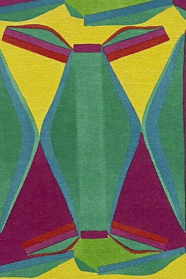 Margaux Ogden, Bathers (Yellow, Magenta, Green, Red & Teal) (detail). Courtesy of the artist, Art for Change and Phillips