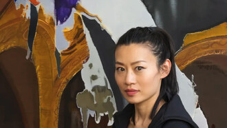 Retrato de Han Bing en Thaddeus Ropac, Paris, 2022