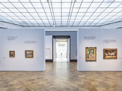 Cassirer und der durchbruch des impressionismus, ausstellungsansicht. Mit freundlicher genehmigung der Alte Nationalgalerie