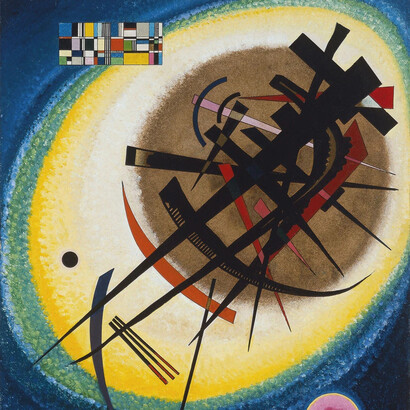 Vasily Kandinsky, In the Bright Oval, 1925