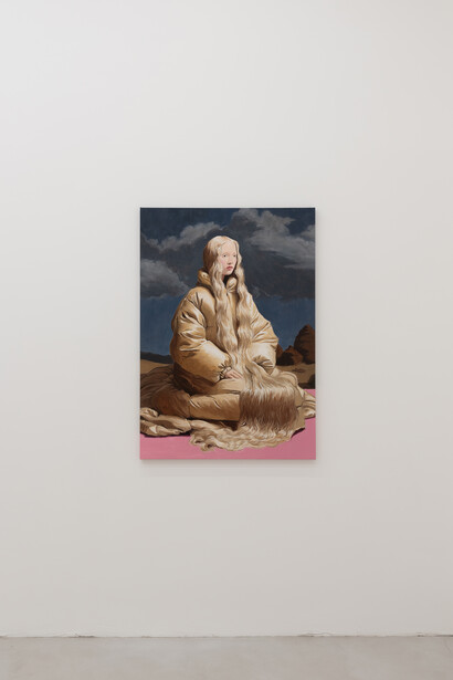 Nieves González, Sacred hair / Capelli sacri, exhibition view. Courtesy of T293