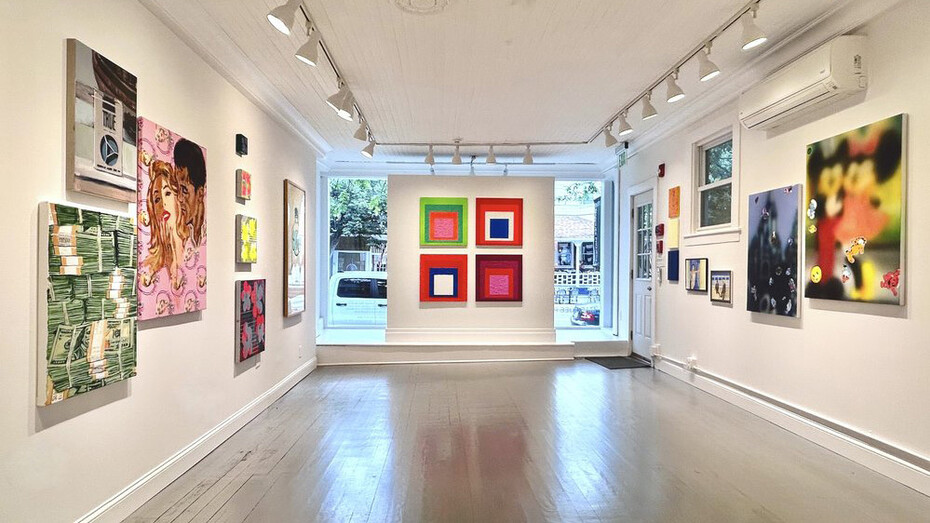 Various artists, And/or, exhibition view. Courtesy of Marquee Projects Gallery