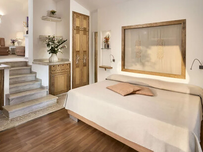 Scenic views from the Hotel Marinedda Thalasso & SPA in the picturesque Isola Rossa, Sardinia, Italy