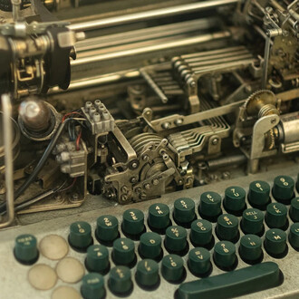 Whakawhiti pārongo, telecoms, exhibition view. Courtesy of MOTAT