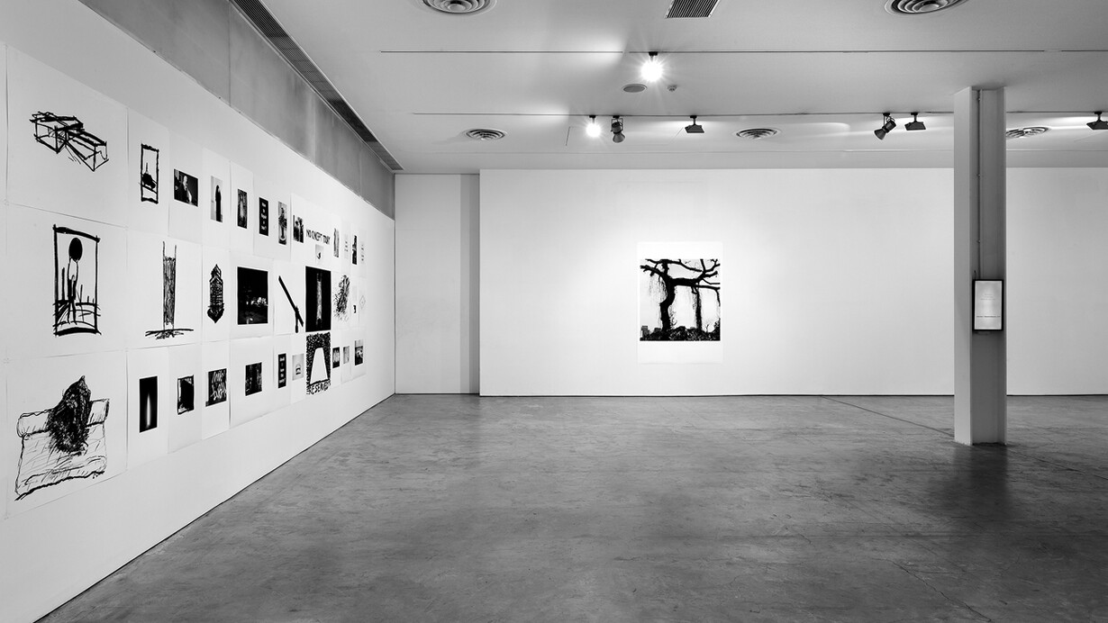 Manolis Baboussis, How to Repair a Tear?, 2019, Installation View © Manolis Baboussis