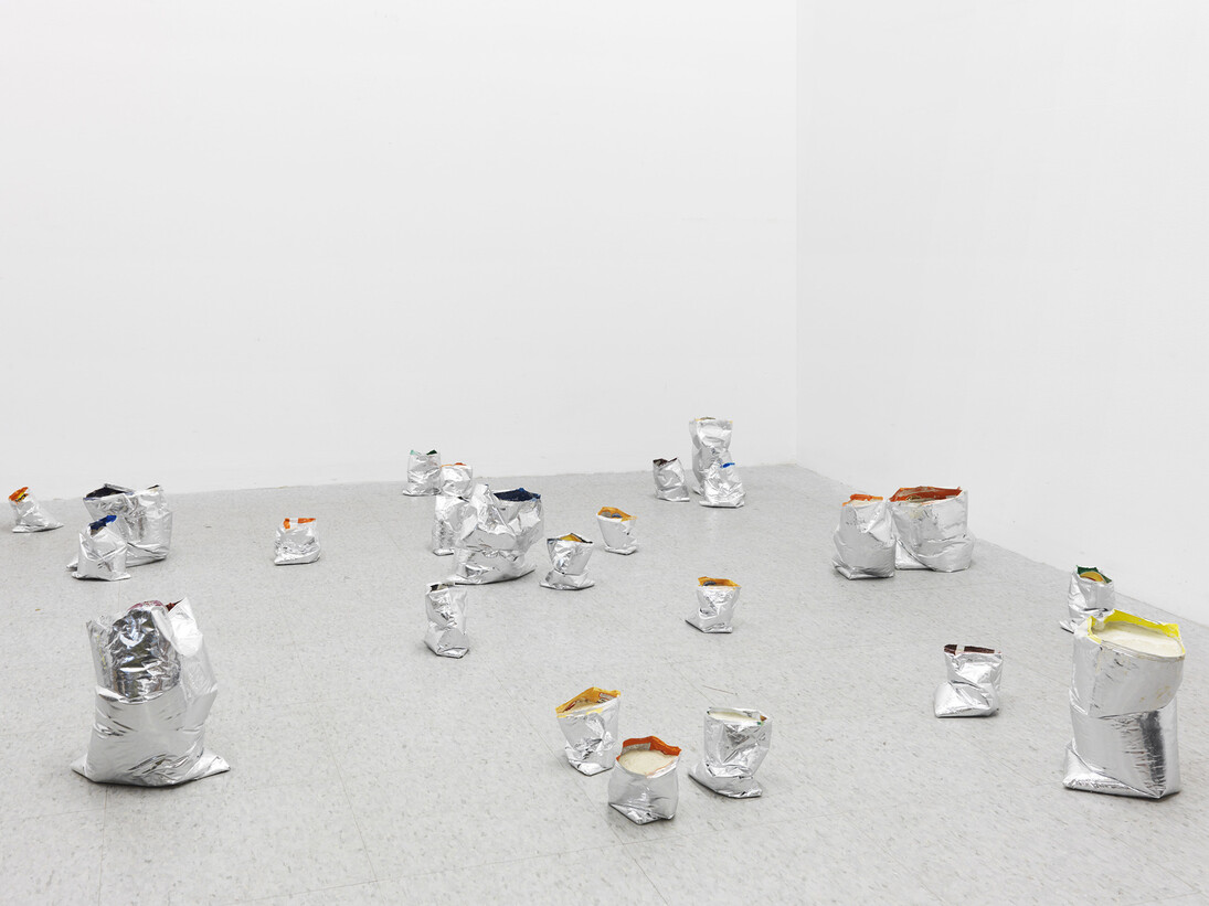 Brendan Lynch, 20 Crisp Packets, 2014, Image courtesy the artist / The Still House Group