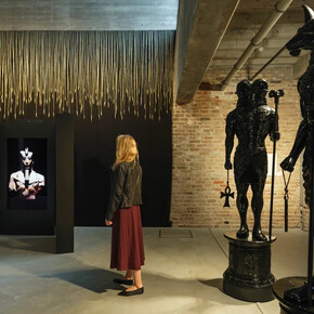 Monira Al Qadiri, The archeology of beasts, exhibition view. Courtesy of König Galerie